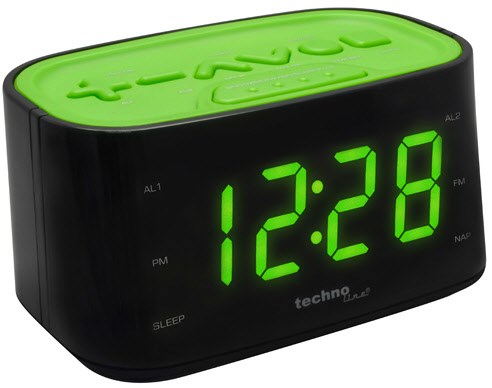 Technoline WT 465 Uhrenradio grün