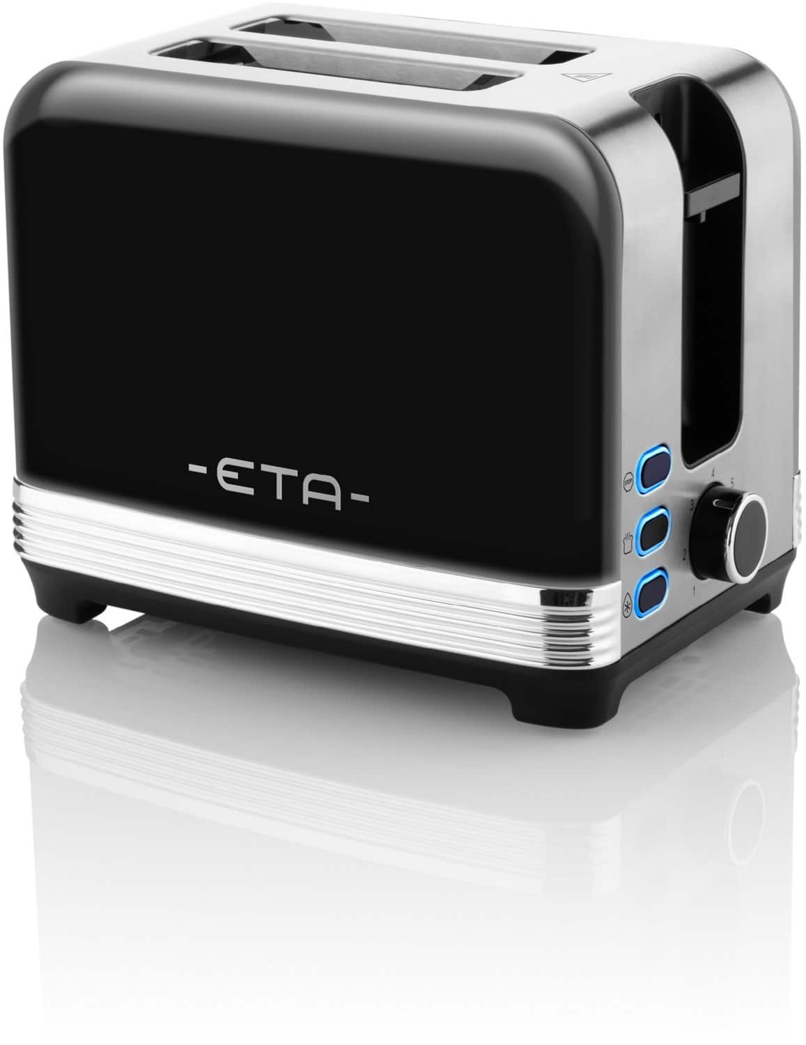 Eta Storio 9166-20 Kompakt-Toaster schwarz