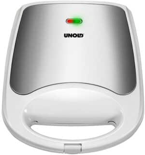 Unold 48480 Sandwich-Toaster Quadro weiß/edelstahl