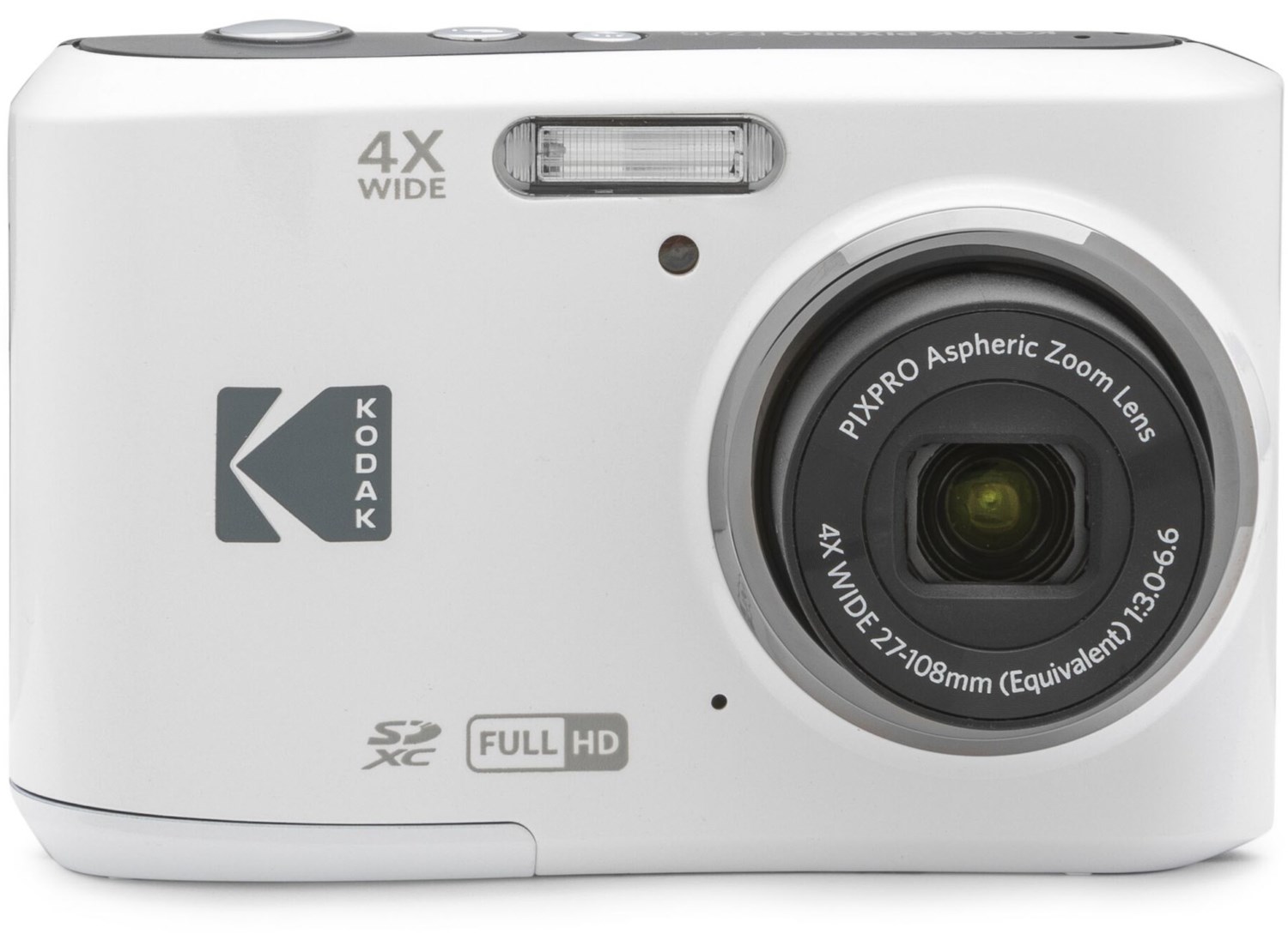 Kodak PixPro FZ45 Digitale Kompaktkamera weiß