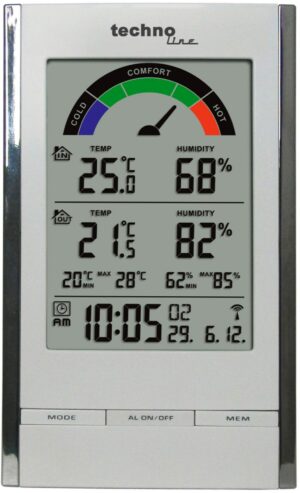 Technoline WS 9480 Wetterstation weiß