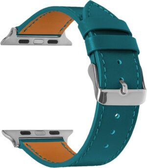 topp Lederarmband (38/40mm) für Apple Watch Series 3 blau