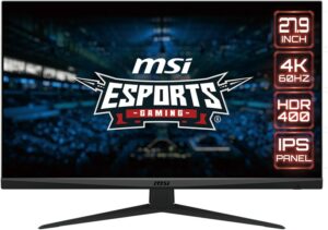 MSI Optix G281UVDE 71 cm (28") Gaming Monitor schwarz / F