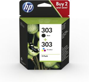 HP Nr. 303 Combo 2-Pack Tinten-Doublepack 4-farbig