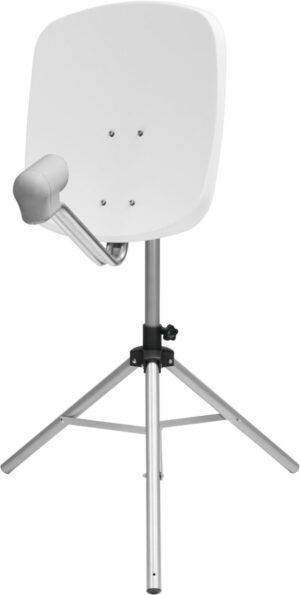 Technisat SATMAN 45 Camping-Komplettset Satellitenantenne polarweiß