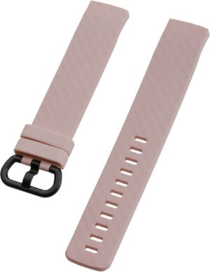 Peter Jäckel Armband Premium Silikon für Fitbit Charge 3 pink