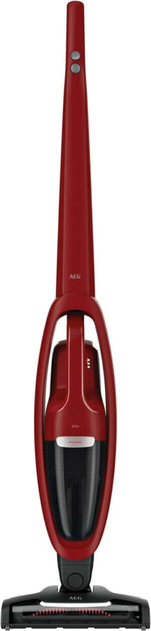 AEG QX6-ANIM Akku-Sauger mit Cyclone Technologie Chili Red