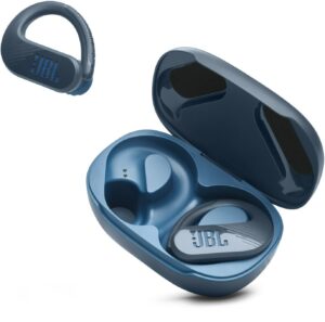 JBL Endurance Peak 3 True Wireless Kopfhörer blau