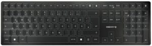 Cherry KW 9100 Slim (DE) Kabellose Tastatur schwarz