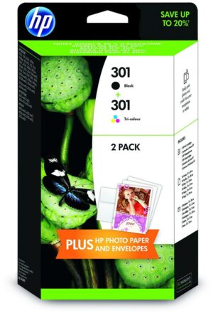 HP Nr. 301 Tinte Combo Content Pack 4-farbig