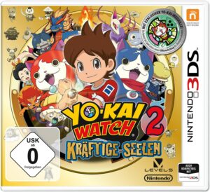 Nintendo 3DS Yo-Kai Watch 2 Kräftige Seelen inkl. Medallie