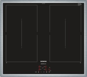 Siemens EM645CQB5M Glaskeramik-Induktions-Kochfeld edelstahl