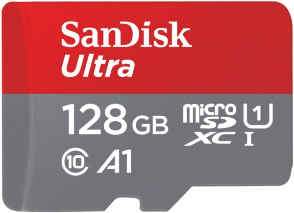 Sandisk microSDXC Ultra (128GB) + Adapter Speicherkarte