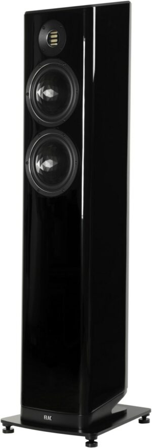 Elac Vela FS 408 /Stück Stand-Lautsprecher hochglanz schwarz lack
