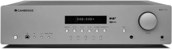 Cambridge Audio AXR100D Receiver silber