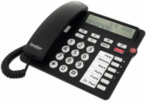Tiptel Ergophone 1300 Schnurgebundenes Telefon schwarz