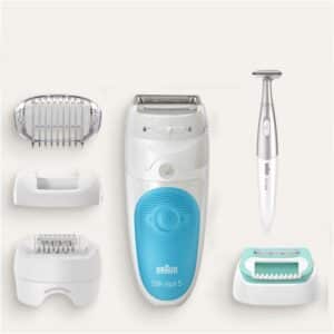 Braun 5-810 Silk-epil SensoSmart Epilierer weiß/blau