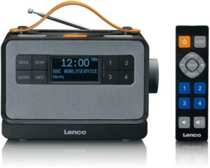 Lenco PDR-065 Kofferradio mit DAB/DAB+ schwarz