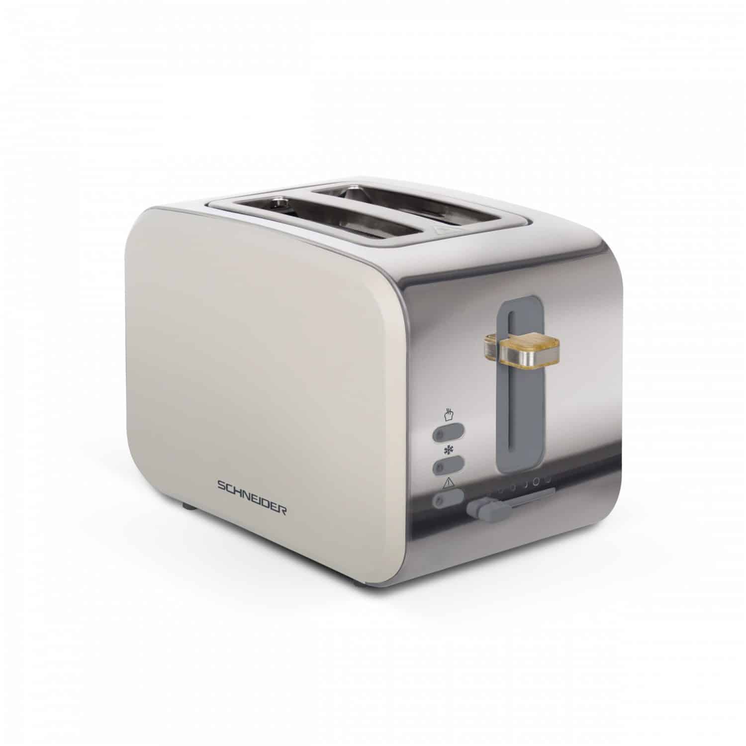 Schneider SCTON2W Kompakt-Toaster weiß