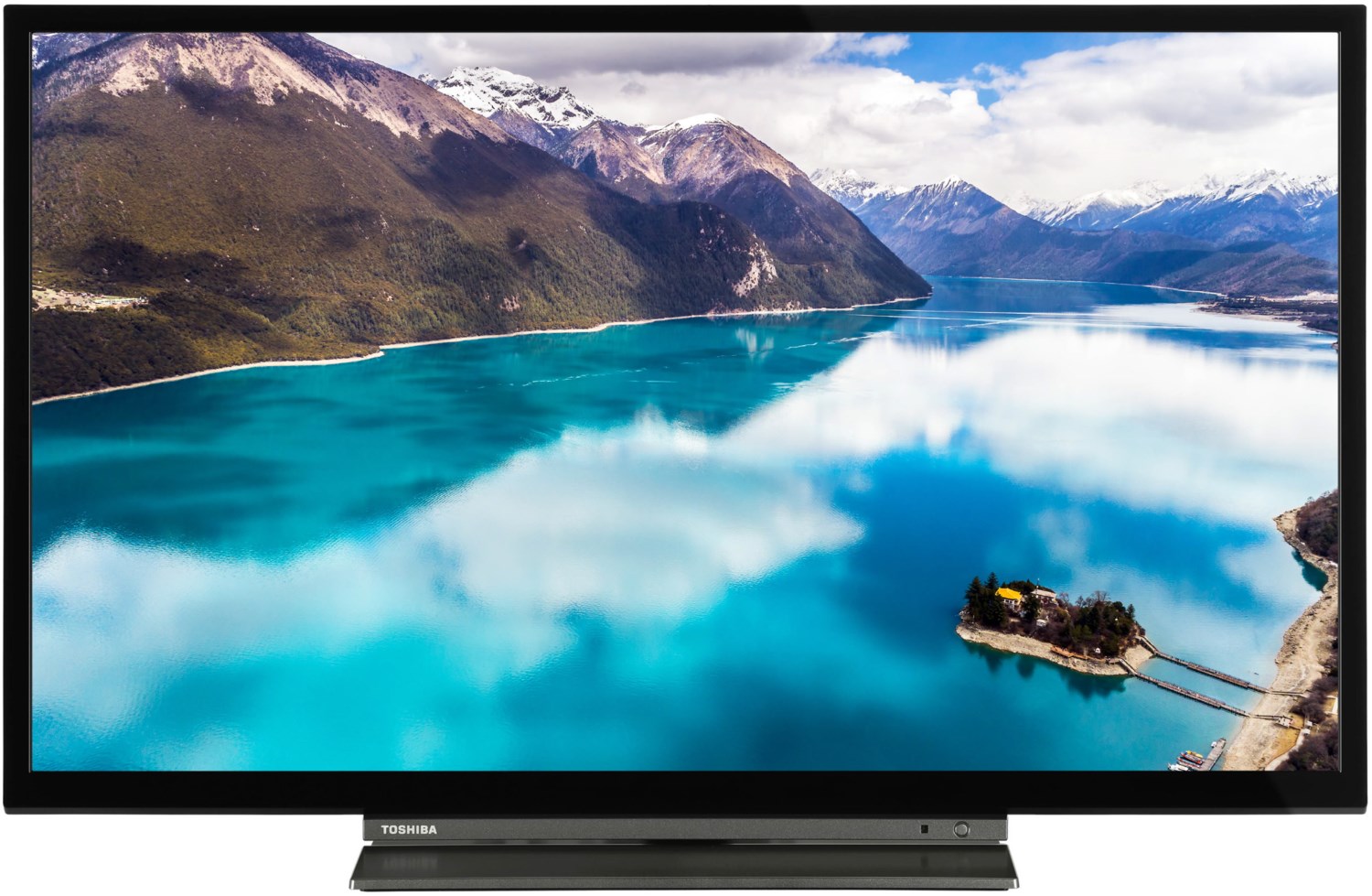 Toshiba 24WL3C63DA 60 cm (24") LCD-TV mit LED-Technik schwarz / F