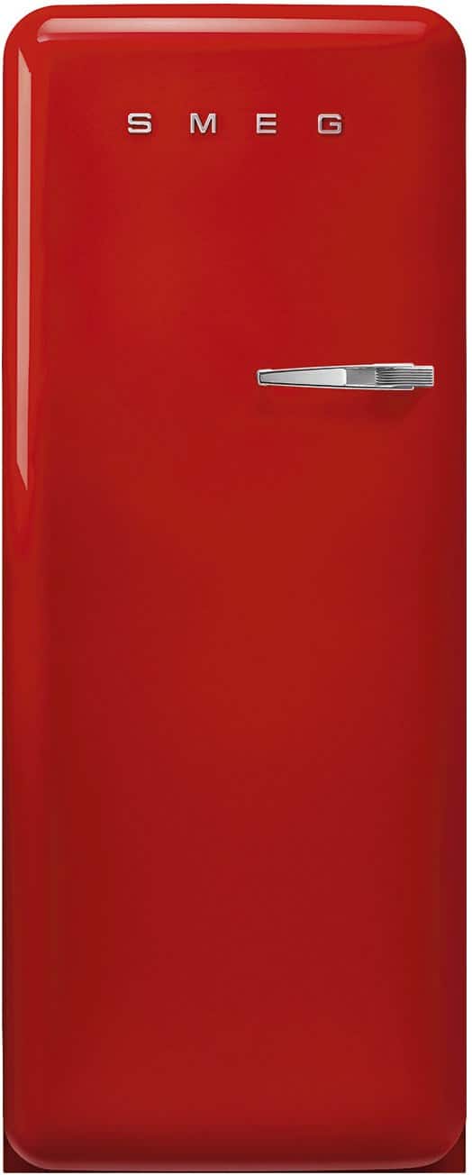 Smeg FAB28LRD5 Standkühlschrank mit Gefrierfach rot / D