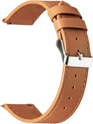 topp Lederarmband (42mm) für Galaxy Watch/Gear Sport karamell