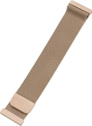 Peter Jäckel Armband Edelstahl Milanaise für Fitbit Versa rosegold