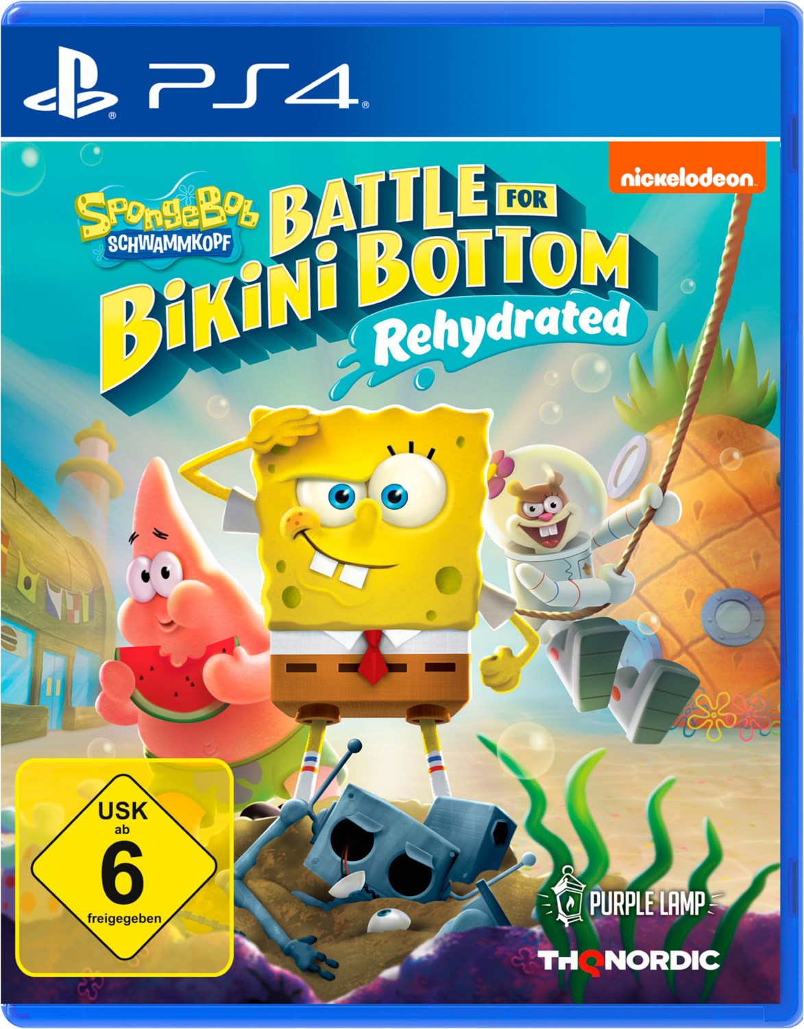 Software Pyramide PS4 Spongebob: Battle for Bikini Bottom