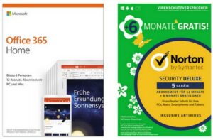 Microsoft Office 365 Home FPP Product Key inkl. Symantec Norton Security Deluxe