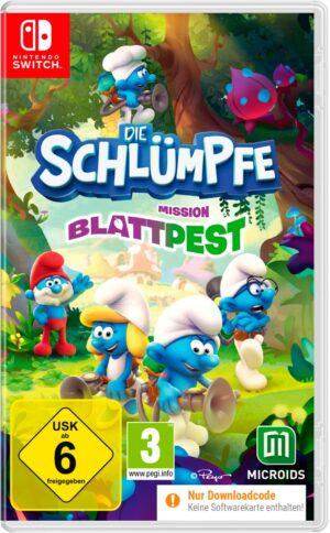 Software Pyramide Die Schlümpfe: Mission Blattpest Switch Spiel