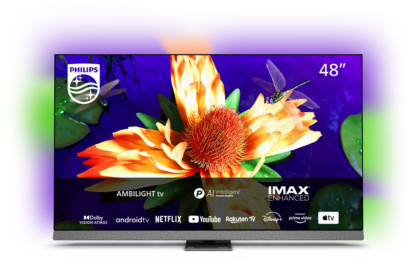 Philips 48OLED907/12 121 cm (48") OLED-TV metall / G