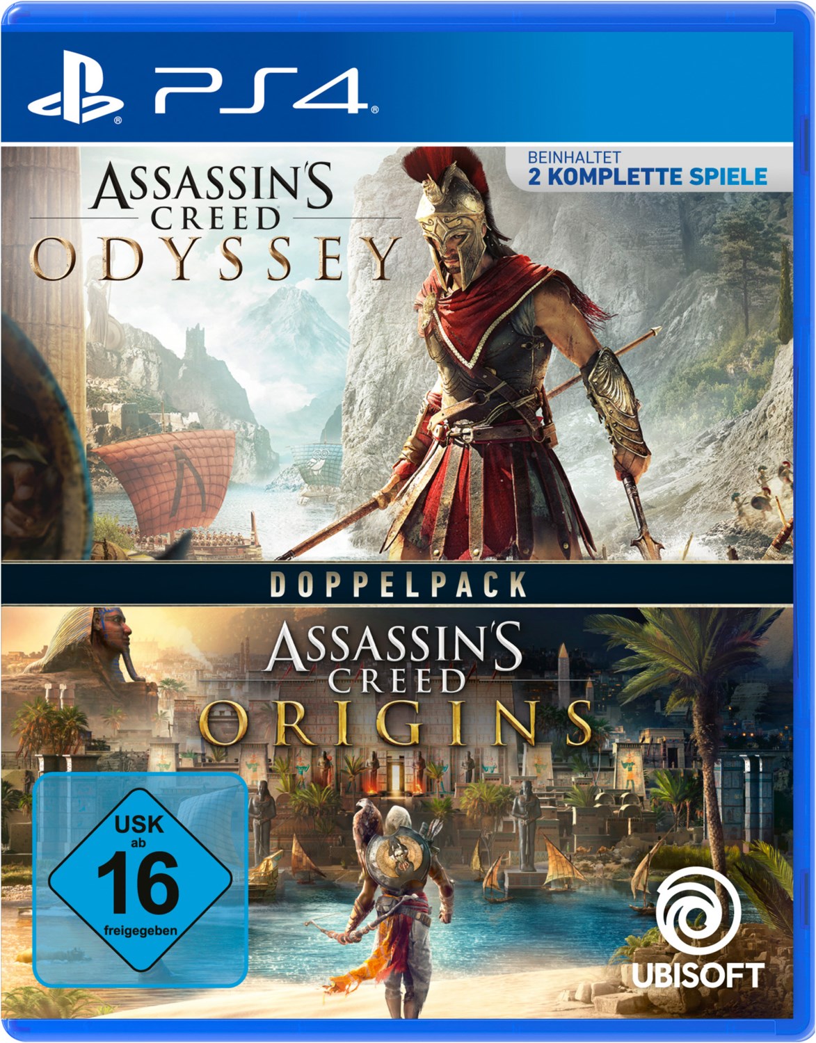 Software Pyramide PS4 Assassin's Creed Odyssey + Origins