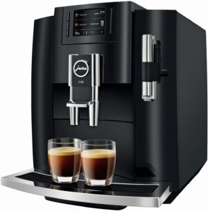 Jura E80 (EA) Kaffee-Vollautomat Pianoblack