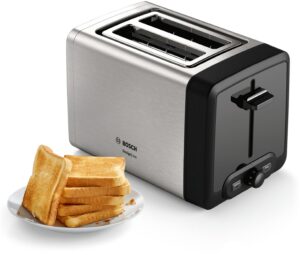 Bosch TAT4P420DE Kompakt-Toaster edelstahl