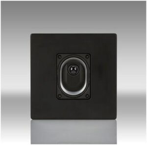 Elac WS 1425 /Stück Wand-/Decken-Einbaulautsprecher schwarz lack seidenmatt