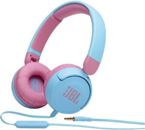 JBL JR310 Kopfhörer mit Kabel blau/rosa