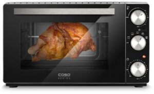 Caso To 26 Classic Mini-Backofen schwarz