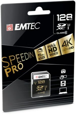 Emtec SDXC Class 10 Speedin (128GB) Speicherkarte