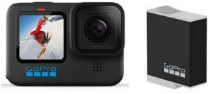 Gopro HERO10 Black Action-Cam Bundle inkl. Enduro Akku schwarz