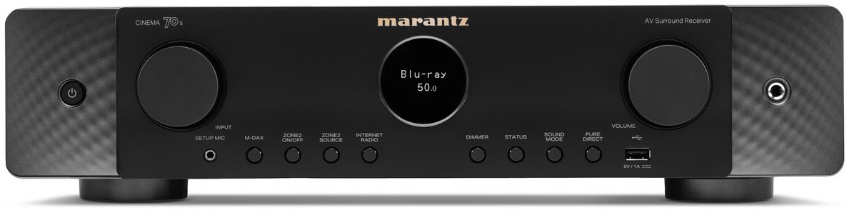 Marantz Cinema 70S Klang Effekt Receiver schwarz