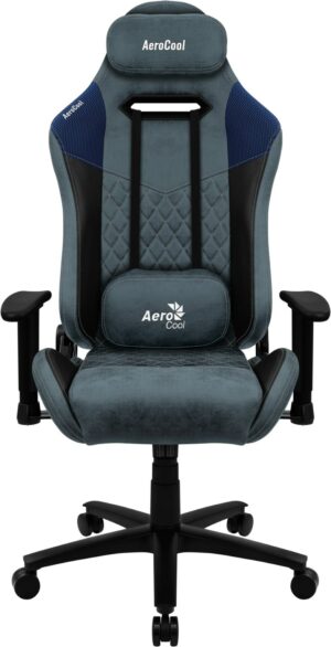 AeroCool AC280 DUKE Gaming Chair steel blue