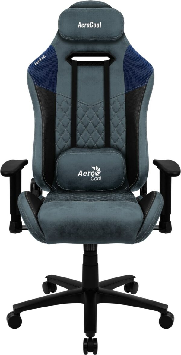 AeroCool AC280 DUKE Gaming Chair steel blue