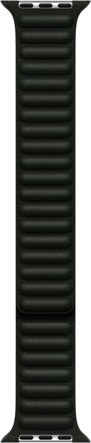 Apple Lederarmband S/M (41mm) schwarzgrün