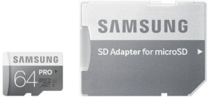 Samsung microSDXC Card Pro Class 10 (64GB) Speicherkarte