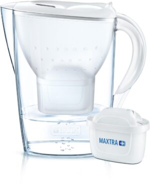 Brita Wasserfilter-Kanne Marella weiß Tischwasserfilter