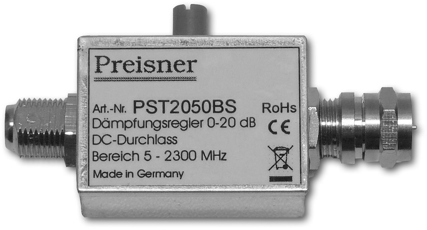 Televes Pegelsteller Buchse/Stecker 20 dB