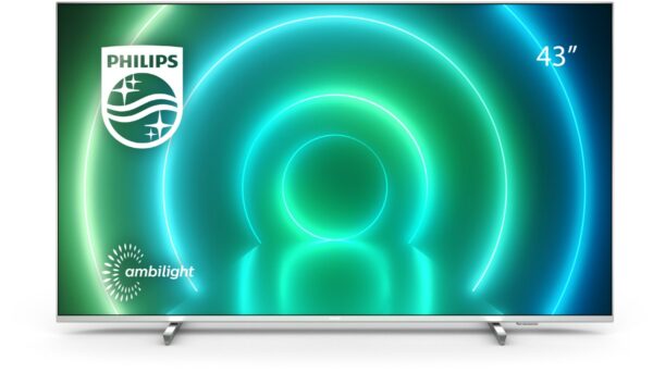 Philips 43PUS7956/12 108 cm (43") LCD-TV mit LED-Technik hellsilber / G