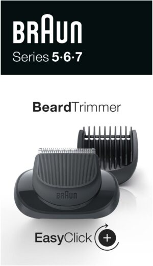 Braun S5-7 Aufsatz Barttrimmer Rasierer-Zubehör schwarz