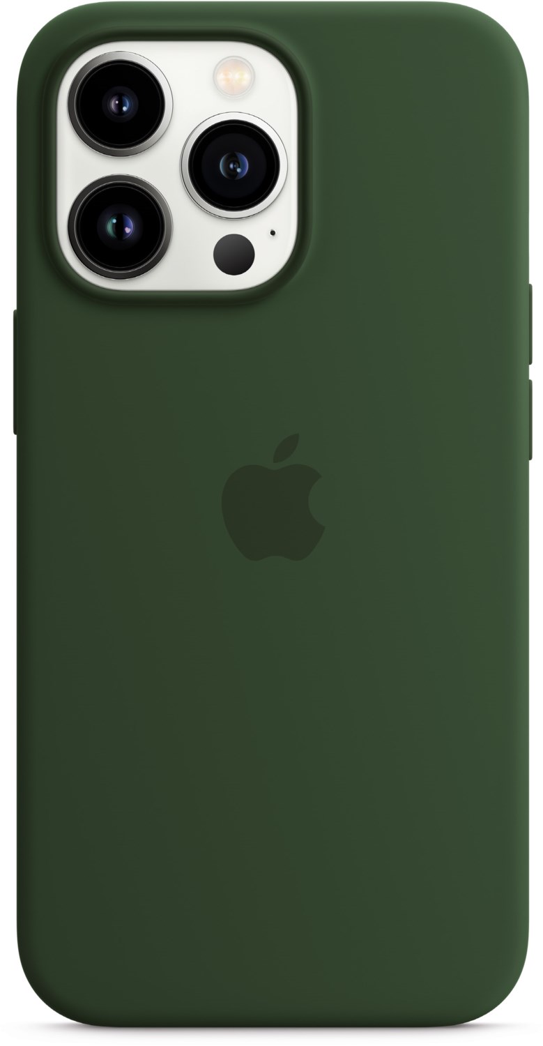 Apple Silikon Case mit MagSafe für iPhone 13 Pro klee