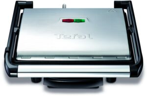 Tefal GC 241 D Inicio Grill Kontaktgrill edelstahl/schwarz